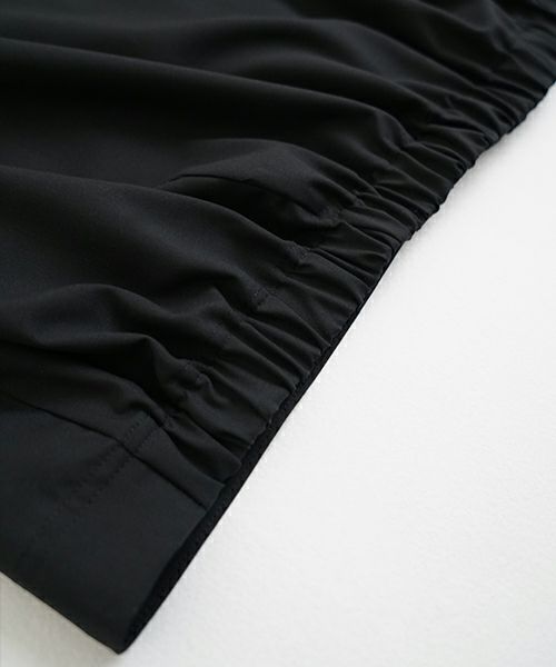 VU ヴウ balloon shirt [BLACK］バルーンシャツ vu-s24-s01