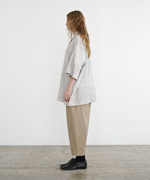 VU ヴウ geometric dolman shirt  [ash×gray］幾何学ドルマンシャツ vu-s24-s02