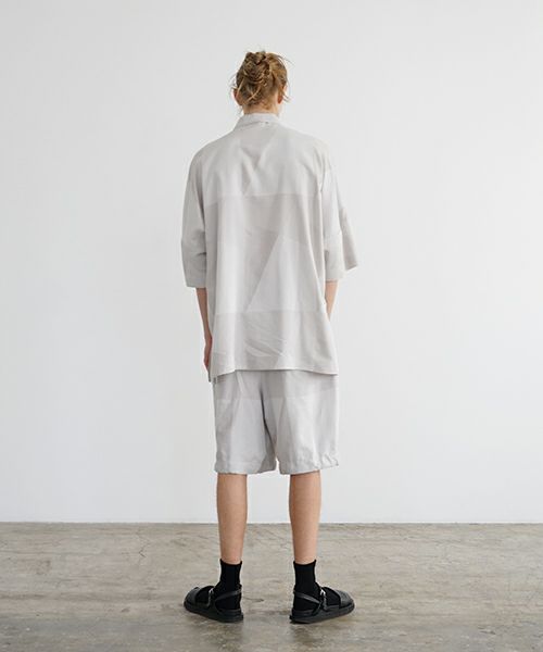 VU ヴウ geometric dolman shirt  [ash×gray］幾何学ドルマンシャツ vu-s24-s02