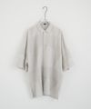 VU ヴウ geometric dolman shirt  [ash×gray］幾何学ドルマンシャツ vu-s24-s02