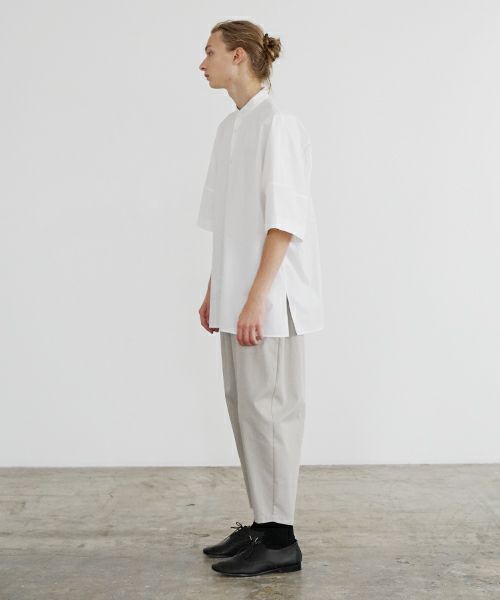 VU ヴウ stand collar dolman shirt  [OFF WHITE］スタンドカラードルマンシャツ vu-s24-s06