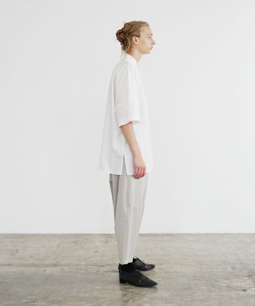 VU ヴウ stand collar dolman shirt  [OFF WHITE］スタンドカラードルマンシャツ vu-s24-s06