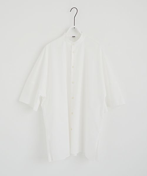 VU ヴウ stand collar dolman shirt  [OFF WHITE］スタンドカラードルマンシャツ vu-s24-s06
