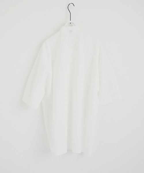 VU ヴウ stand collar dolman shirt  [OFF WHITE］スタンドカラードルマンシャツ vu-s24-s06