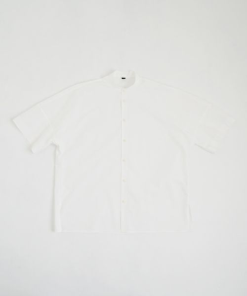 VU ヴウ stand collar dolman shirt  [OFF WHITE］スタンドカラードルマンシャツ vu-s24-s06