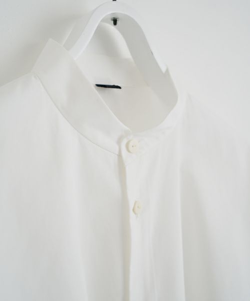 VU ヴウ stand collar dolman shirt  [OFF WHITE］スタンドカラードルマンシャツ vu-s24-s06