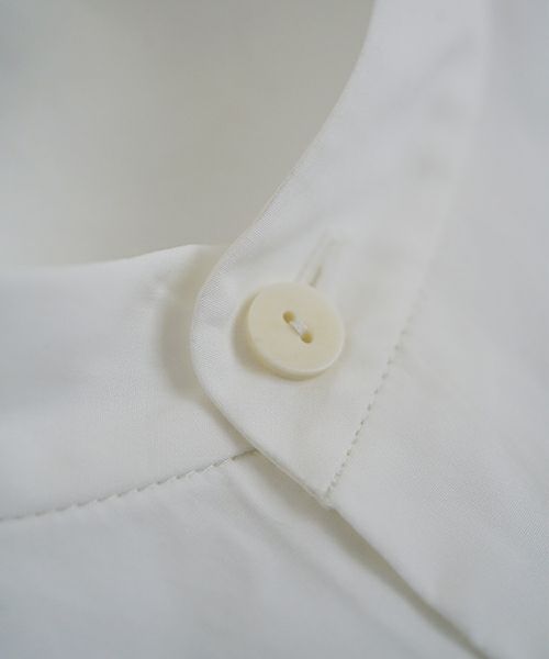 VU ヴウ stand collar dolman shirt  [OFF WHITE］スタンドカラードルマンシャツ vu-s24-s06