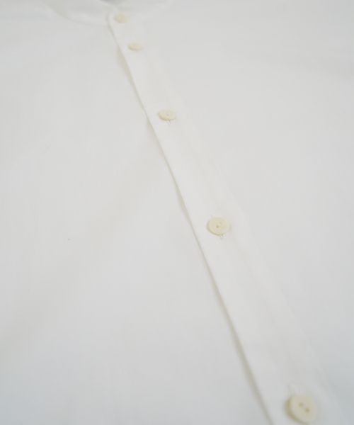 VU ヴウ stand collar dolman shirt  [OFF WHITE］スタンドカラードルマンシャツ vu-s24-s06