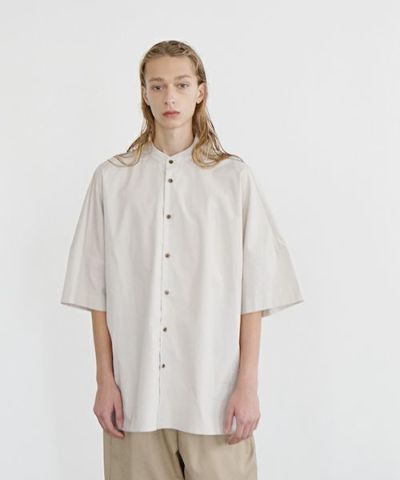VU ヴウ stand collar dolman shirt  [OFF BEIGE］スタンドカラードルマンシャツ vu-s24-s06