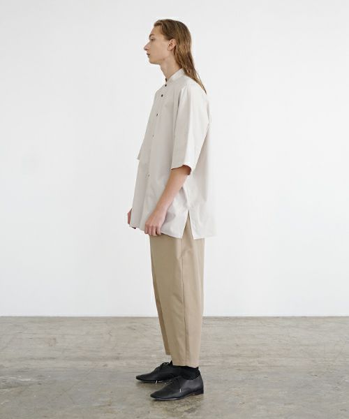 VU ヴウ stand collar dolman shirt  [OFF BEIGE］スタンドカラードルマンシャツ vu-s24-s06