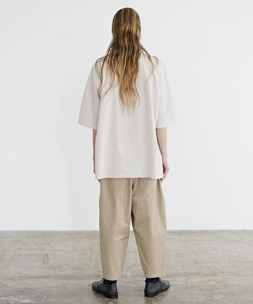 VU ヴウ stand collar dolman shirt  [OFF BEIGE］スタンドカラードルマンシャツ vu-s24-s06