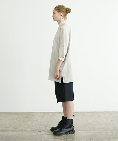 VU ヴウ stand collar dolman shirt  [OFF BEIGE］スタンドカラードルマンシャツ vu-s24-s06