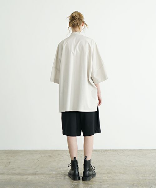 VU ヴウ stand collar dolman shirt  [OFF BEIGE］スタンドカラードルマンシャツ vu-s24-s06