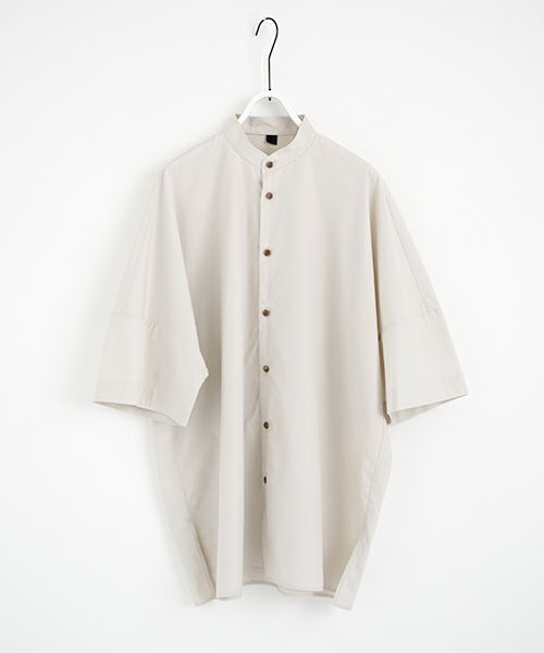 VU ヴウ stand collar dolman shirt  [OFF BEIGE］スタンドカラードルマンシャツ vu-s24-s06