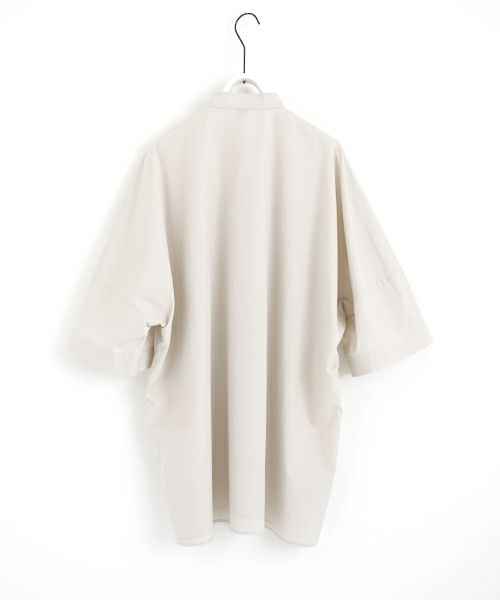 VU ヴウ stand collar dolman shirt  [OFF BEIGE］スタンドカラードルマンシャツ vu-s24-s06