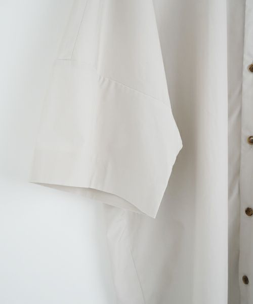 VU ヴウ stand collar dolman shirt  [OFF BEIGE］スタンドカラードルマンシャツ vu-s24-s06