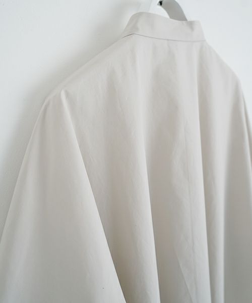 VU ヴウ stand collar dolman shirt  [OFF BEIGE］スタンドカラードルマンシャツ vu-s24-s06
