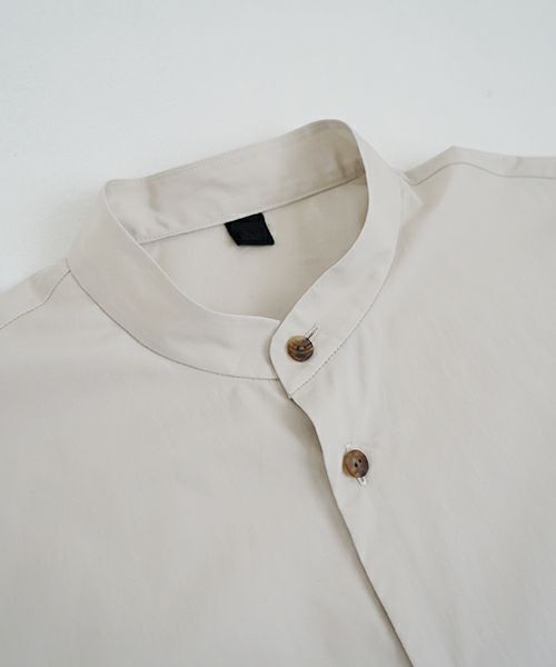 VU ヴウ stand collar dolman shirt  [OFF BEIGE］スタンドカラードルマンシャツ vu-s24-s06