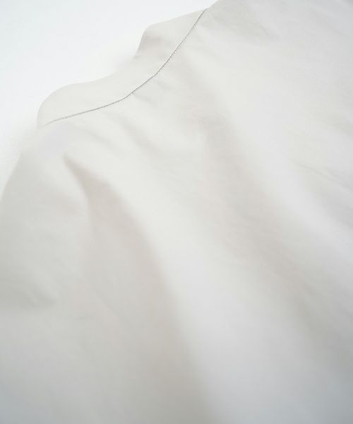 VU ヴウ stand collar dolman shirt  [OFF BEIGE］スタンドカラードルマンシャツ vu-s24-s06
