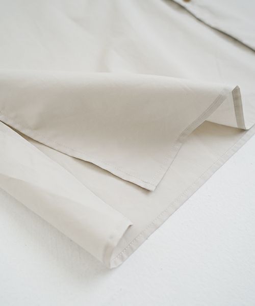 VU ヴウ stand collar dolman shirt  [OFF BEIGE］スタンドカラードルマンシャツ vu-s24-s06