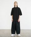 VU ヴウ stand collar dolman shirt  [BLACK］スタンドカラードルマンシャツ vu-s24-s06