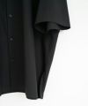 VU ヴウ stand collar dolman shirt  [BLACK］スタンドカラードルマンシャツ vu-s24-s06