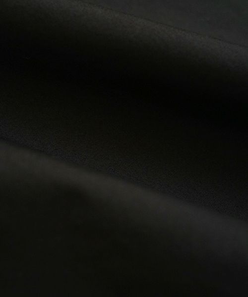 VU ヴウ stand collar dolman shirt  [BLACK］スタンドカラードルマンシャツ vu-s24-s06