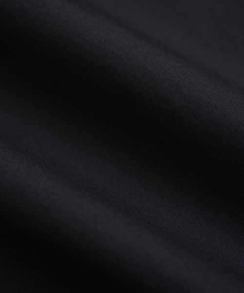 VU ヴウ stand collar dolman shirt  [BLACK］スタンドカラードルマンシャツ vu-s24-s06