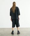 VU ヴウ flight short sleeve shirt  [BLACK］フライト半袖シャツ vu-s24-s03