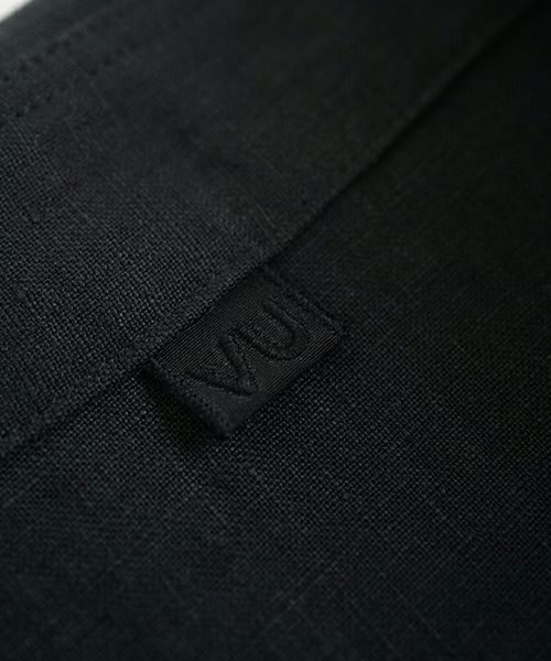 VU ヴウ flight short sleeve shirt  [BLACK］フライト半袖シャツ vu-s24-s03