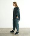 VU ヴウ dyed combination pullover  [DARK GRAY］染コンビネーションプルオーバー vu-s24-s05