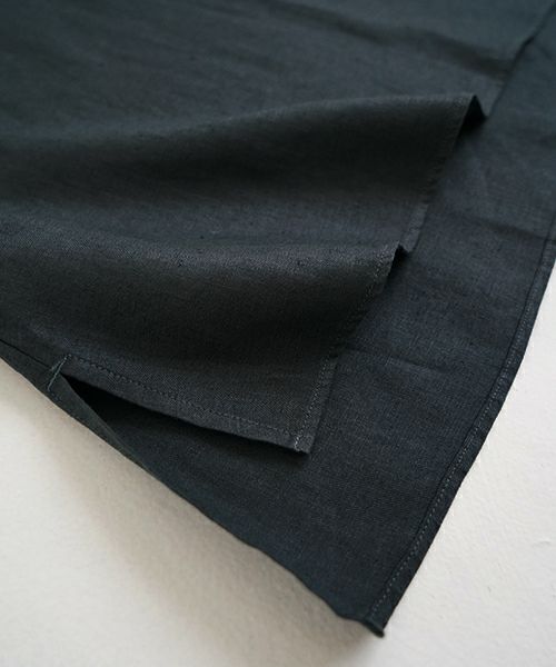 VU ヴウ dyed combination pullover  [DARK GRAY］染コンビネーションプルオーバー vu-s24-s05