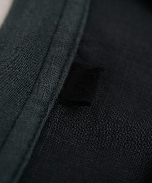 VU ヴウ dyed combination pullover  [DARK GRAY］染コンビネーションプルオーバー vu-s24-s05