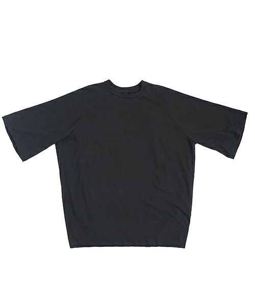 VU ヴウ ballon t-shirt  [BLACK］バルーンTシャツ vu-s24-t01