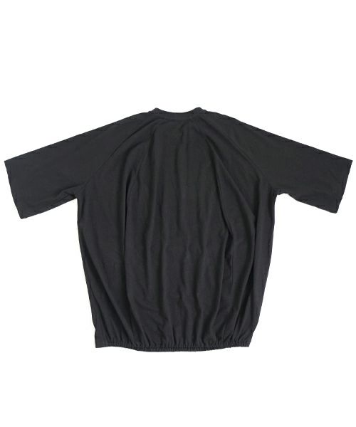 VU ヴウ ballon t-shirt  [BLACK］バルーンTシャツ vu-s24-t01
