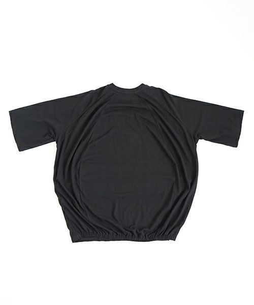 VU ヴウ ballon t-shirt  [BLACK］バルーンTシャツ vu-s24-t01