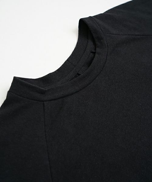VU ヴウ ballon t-shirt  [BLACK］バルーンTシャツ vu-s24-t01
