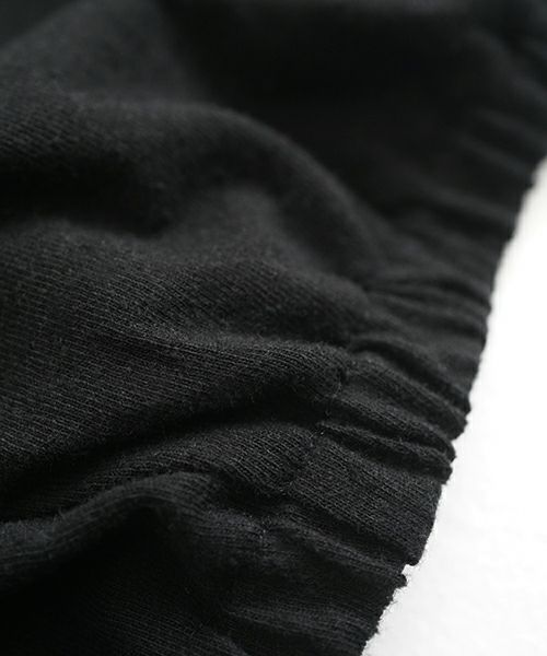 VU ヴウ ballon t-shirt  [BLACK］バルーンTシャツ vu-s24-t01