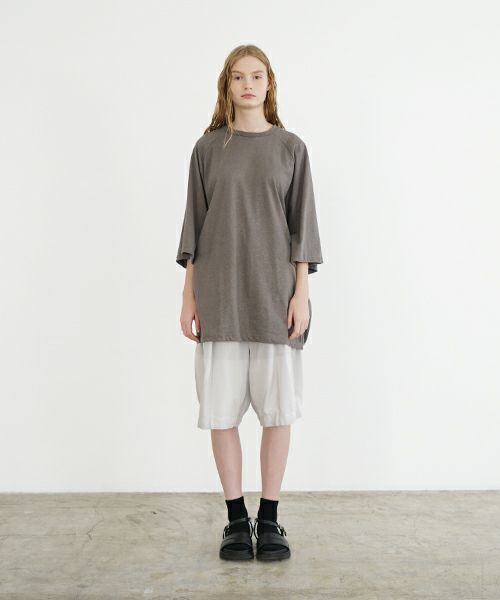 VU ヴウ ballon t-shirt  [CHARCOAL］バルーンTシャツ vu-s24-t01