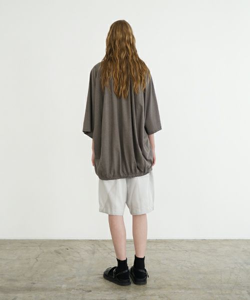 VU ヴウ ballon t-shirt  [CHARCOAL］バルーンTシャツ vu-s24-t01