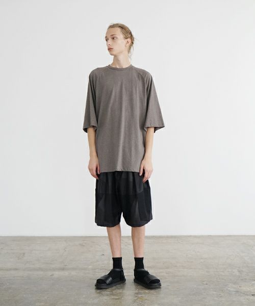 VU ヴウ ballon t-shirt  [CHARCOAL］バルーンTシャツ vu-s24-t01