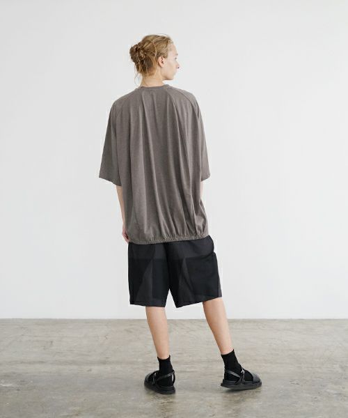 VU ヴウ ballon t-shirt  [CHARCOAL］バルーンTシャツ vu-s24-t01