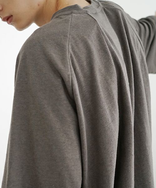 VU ヴウ ballon t-shirt  [CHARCOAL］バルーンTシャツ vu-s24-t01