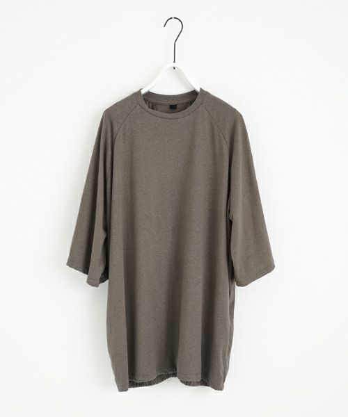 VU ヴウ ballon t-shirt  [CHARCOAL］バルーンTシャツ vu-s24-t01
