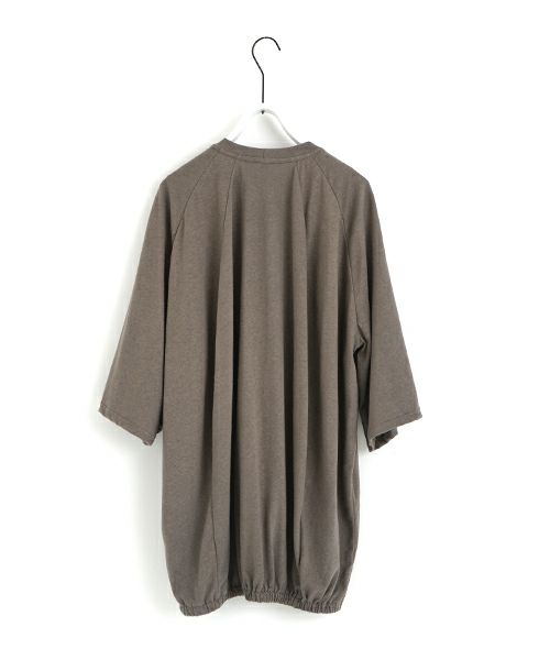 VU ヴウ ballon t-shirt  [CHARCOAL］バルーンTシャツ vu-s24-t01