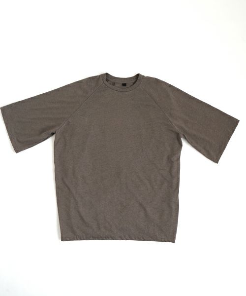 VU ヴウ ballon t-shirt  [CHARCOAL］バルーンTシャツ vu-s24-t01