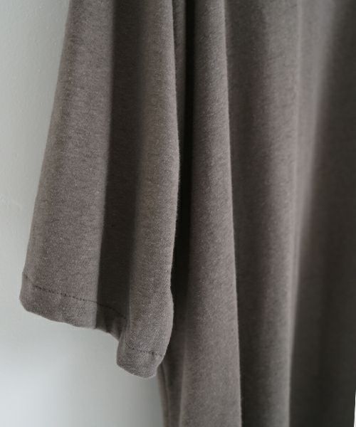 VU ヴウ ballon t-shirt  [CHARCOAL］バルーンTシャツ vu-s24-t01