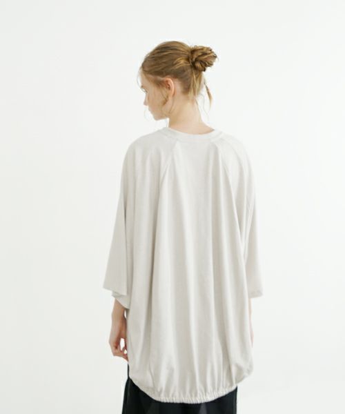 VU ヴウ ballon t-shirt  [CHALK］バルーンTシャツ vu-s24-t01