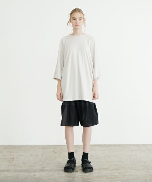 VU ヴウ ballon t-shirt  [CHALK］バルーンTシャツ vu-s24-t01