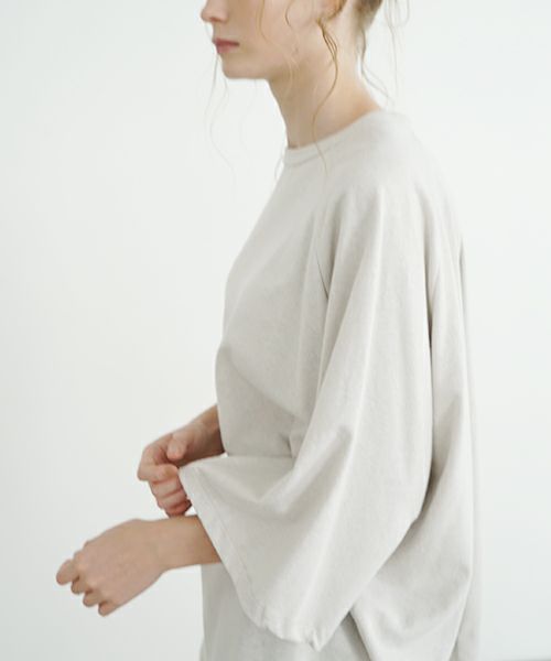 VU ヴウ ballon t-shirt  [CHALK］バルーンTシャツ vu-s24-t01